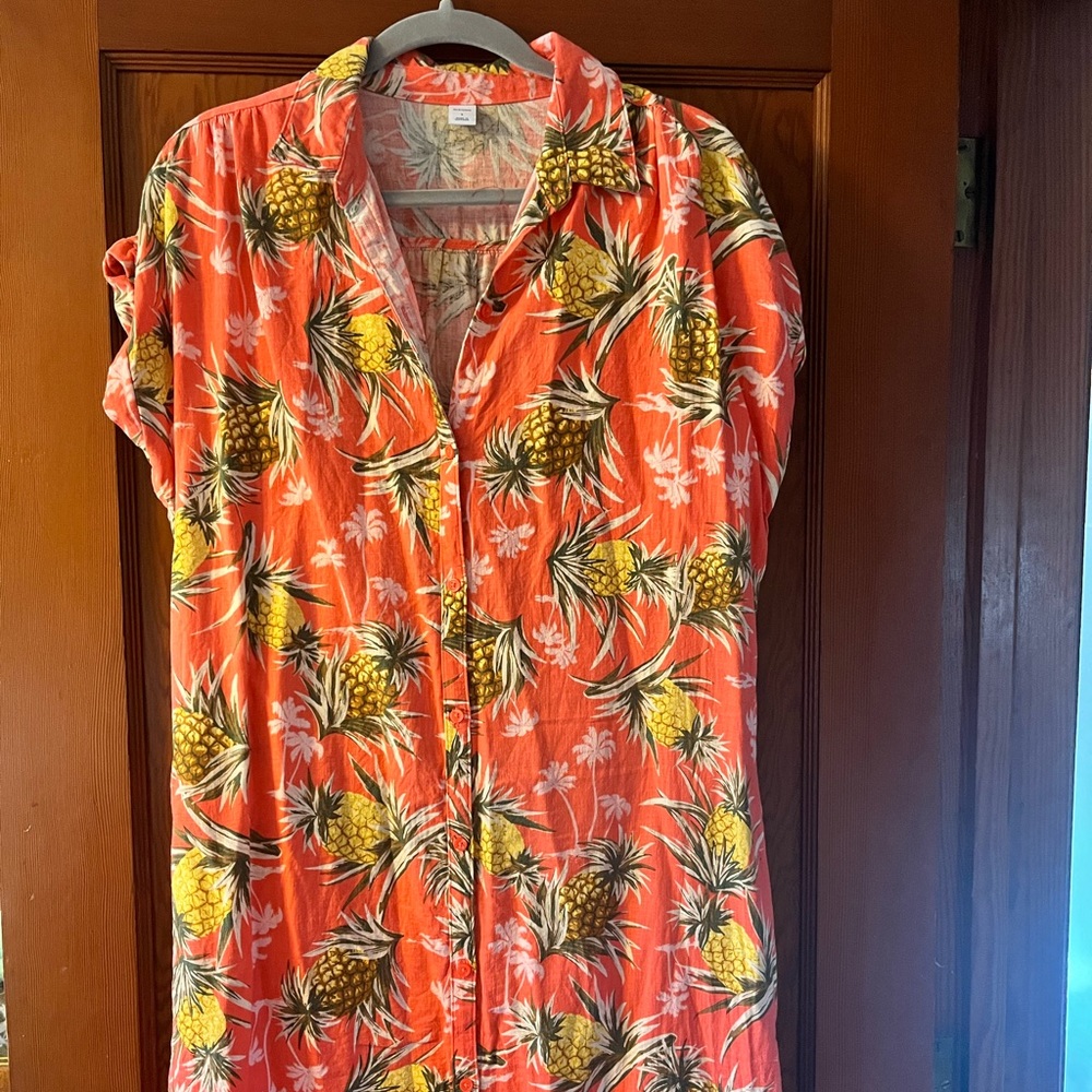 Old Navy Pineapple Summer Dress